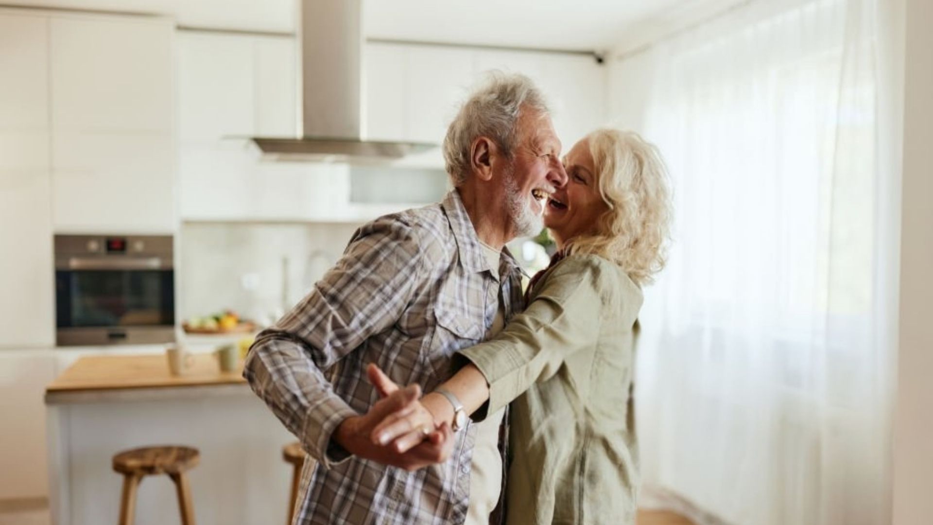 Happy senior couple enjoying active life after CPAP therapy