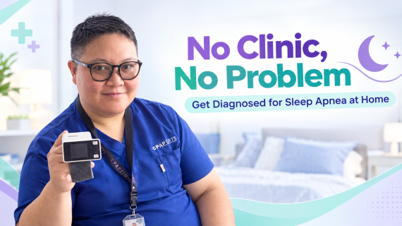 No Clinic, No Problem: Get Diagnosed for Sleep Apnea at Home